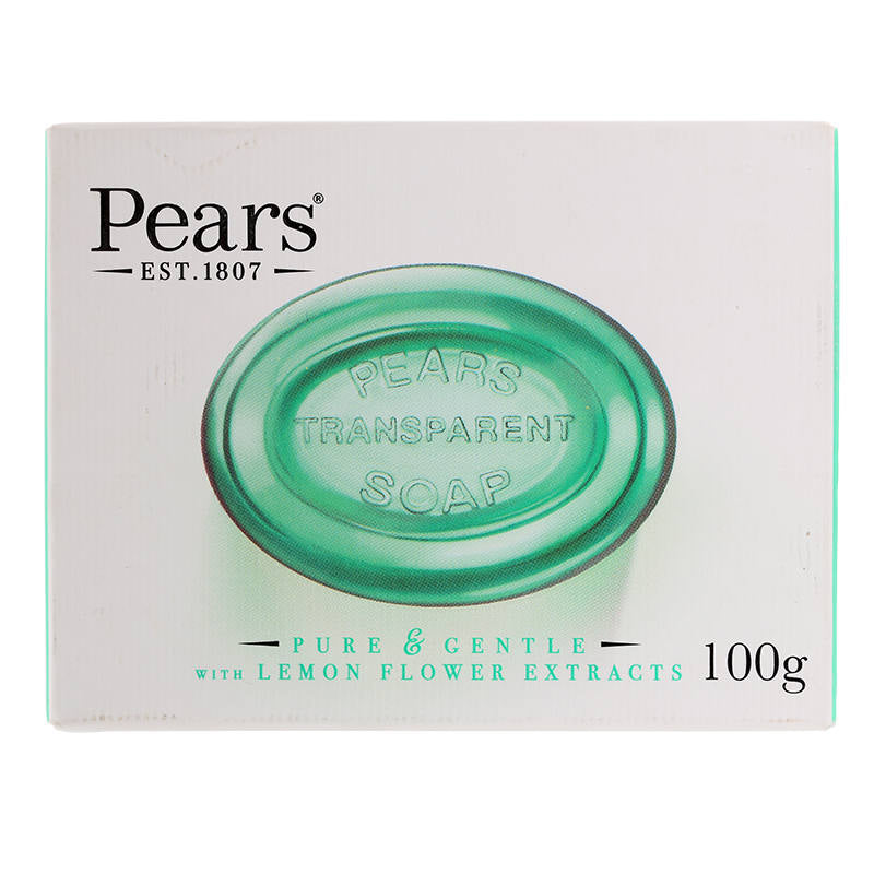Buy Pears Pure & Gentle Lemon Flower Extracts 100g - Premium Quality Toiletries Online - Product Image Buy Pears Pure & Gentle Lemon Flower Extracts 100g - Premium Quality Toiletries Online - Product Image